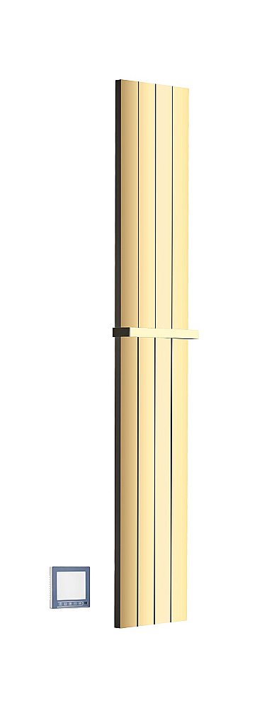 Полотенцесушитель электрический Boheme Flat 725-G золото купить в интернет-магазине сантехники Sanbest