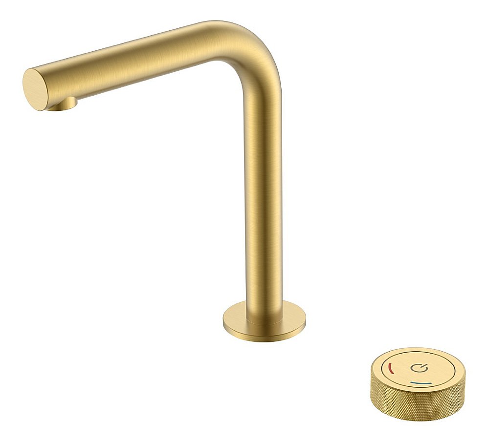 Смеситель для раковины Boheme TECH 158-MG матовое золото купить в интернет-магазине сантехники Sanbest