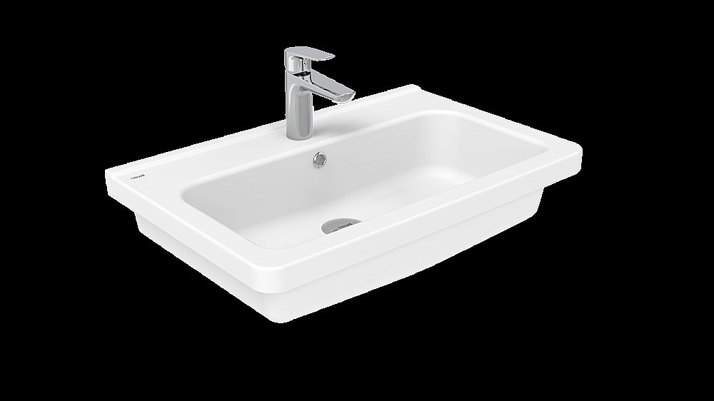 Раковина Creavit Ipek 79,6 IP080-0000 белая купить в интернет-магазине Sanbest