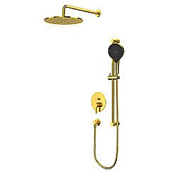 Душевая система WhiteCross Y YSET05TOPGL золото купить в интернет-магазине сантехники Sanbest