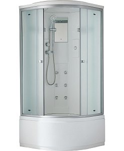 Душевая кабина Timo Standart T-5590 Г/М 90x90 стекло матовое/профиль хром купить в интернет-магазине Sanbest