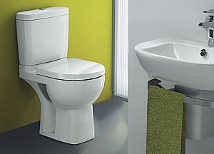 Унитаз Jacob Delafon ODEON UP 4956CK-00 с бачком, смыв 2,6/4 л купить в интернет-магазине Sanbest