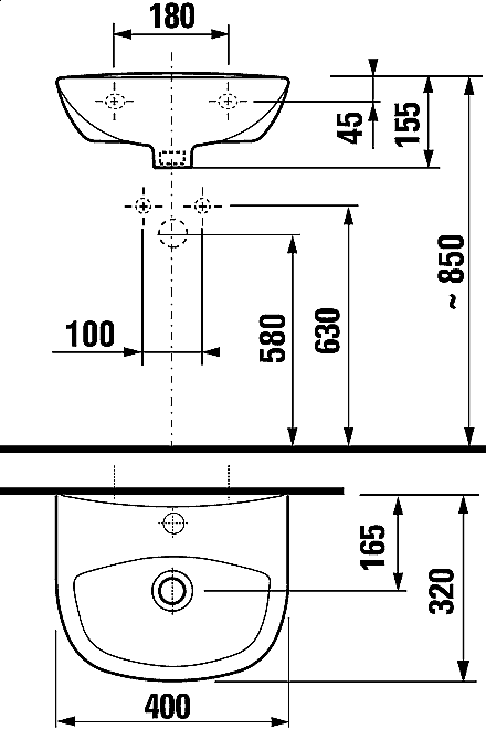 Раковина с пьедесталом Jika Zeta 40 купить в интернет-магазине Sanbest