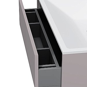 Тумба с раковиной AM.PM Inspire V2.0 80 серая матовая для ванной в интернет-магазине Sanbest