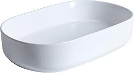 Раковина Allen Brau Fantasy Oval 55 4.11022.21 белая матовая купить в интернет-магазине Sanbest
