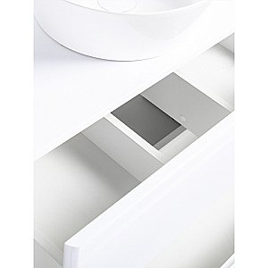 Тумба с раковиной Orange Otto Ot-75TuMDF+B08-360W 75 белая для ванной в интернет-магазине Sanbest