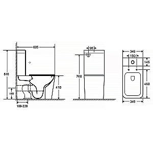 Инсталляция для унитаза Azario AZ-8010-1000 купить в интернет-магазине сантехники Sanbest