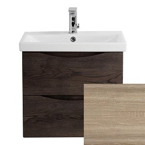 Тумба с раковиной BelBagno MARINO-CER 2C SO 70 Rovere Bianco для ванной в интернет-магазине Sanbest