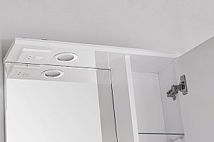 Зеркало со шкафом Style Line Ирис 55/С в ванную от интернет-магазине сантехники Sanbest