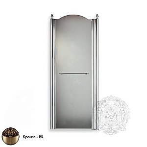 Душевая дверь Migliore Diadema 22665 90 матовое правая бронза купить в интернет-магазине Sanbest