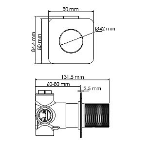 Смеситель для ванны WasserKRAFT Ems 7600 A7651.303.305.280.197.346  глянцевое золото купить в интернет-магазине сантехники Sanbest