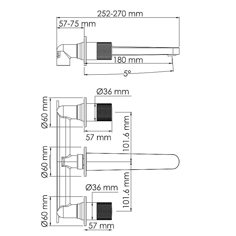 Смеситель для раковины WasserKRAFT Mosel 4645 хром купить в интернет-магазине сантехники Sanbest