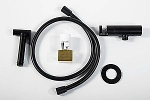 Гигиенический душ Cezares Leaf DIF черный купить в интернет-магазине сантехники Sanbest