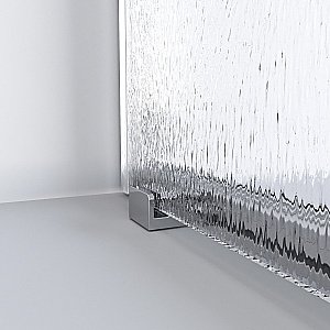 Душевой уголок Niagara Nova NG-3622-34 80х80 стекло шиншилла/профиль хром купить в интернет-магазине Sanbest