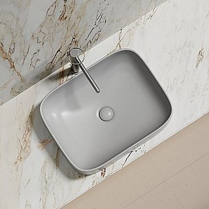 Раковина Ceramica Nova Element 50 CN6052MSG серая матовая купить в интернет-магазине Sanbest