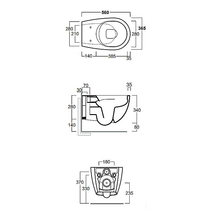Унитаз подвесной SIMAS Vignoni VI18 cemento matt безободковый, цемент  матовый купить в интернет-магазине Sanbest