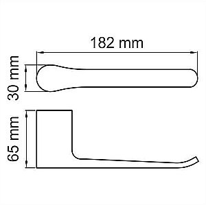 Держатель туалетной бумаги WasserKRAFT K-5196 купить в интернет-магазине сантехники Sanbest