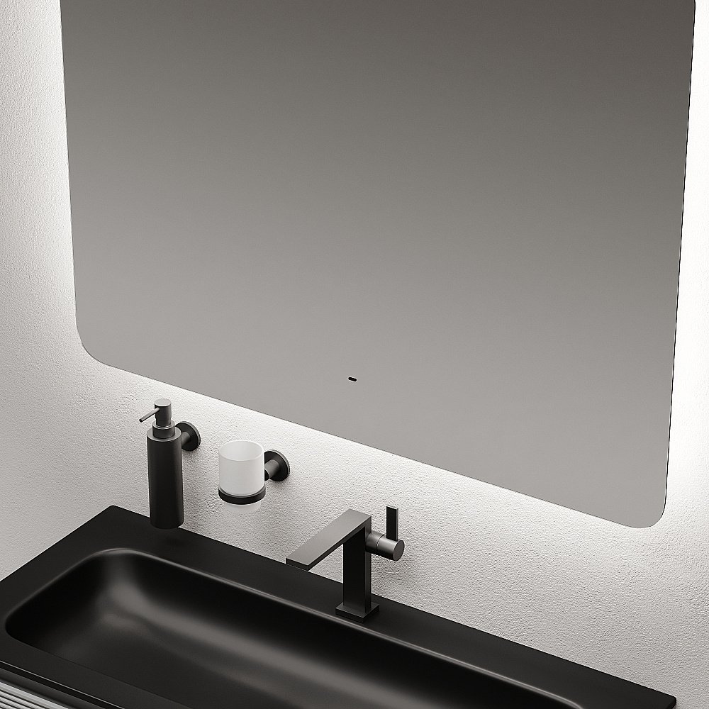 Зеркало LED Sancos Ray RA1000 в ванную от интернет-магазине сантехники Sanbest