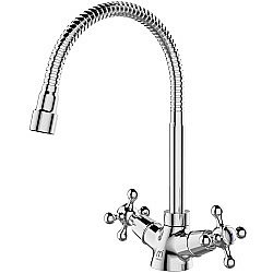 Смеситель для кухни Milardo Duplex DUPSB0FM05 хром купить в интернет-магазине сантехники Sanbest