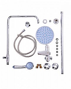 Душевая система Orange Flipo M23-912cr хром купить в интернет-магазине сантехники Sanbest