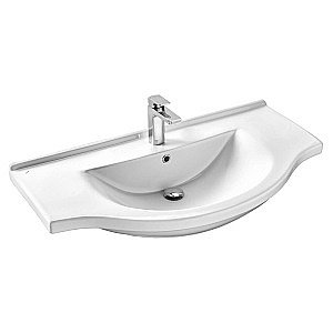 Раковина мебельная Santek Эльбрус 99 1.WH11.0.255 белая купить в интернет-магазине Sanbest