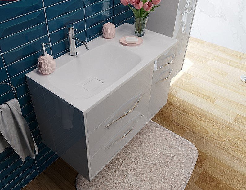 Раковина Эстет Барселона 90 ФР-00003411 белая купить в интернет-магазине Sanbest