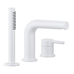 Смеситель для ванны EXCELLENT Pi AREX.1234WH белый матовый купить в интернет-магазине сантехники Sanbest