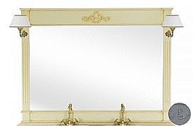 Зеркало Migliore Kantri 160 антрацитовое в ванную от интернет-магазине сантехники Sanbest