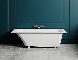 Ванна Salini ORNELLA S-Sense 170x75 102311M белая матовая купить в интернет-магазине Sanbest