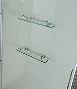 Душевая кабина AvaCan K Серия K2090LED 90х90 с гидромассажем, с подсветкой купить в интернет-магазине Sanbest