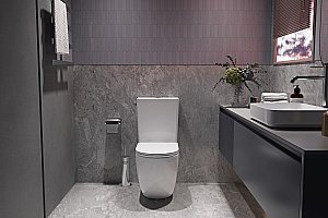 Унитаз-компакт Vincea Globo VT2-14T белый, с крышкой микролифт, с бачком, безободковый, слив-торнадо купить в интернет-магазине Sanbest