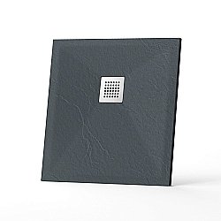 Душевой поддон RGW Stone Tray 80х80 14152088-02-11 графит купить в интернет-магазине Sanbest