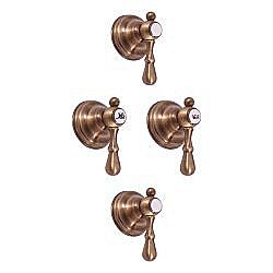 Смеситель для душа RAV-Slezak MORAVA RETRO MK486SM бронза купить в интернет-магазине сантехники Sanbest