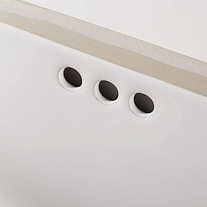 Раковина встраиваемая BelBagno 53 BB1006 белая купить в интернет-магазине Sanbest