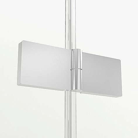 Душевой уголок NEW TRENDY NEW SOLEO D-0140A/D-0086B 80x70 стекло прозрачное/профиль хром купить в интернет-магазине Sanbest