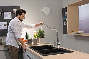 Смеситель для кухни Hansgrohe Talis Select M51 300 73867000 купить в интернет-магазине сантехники Sanbest