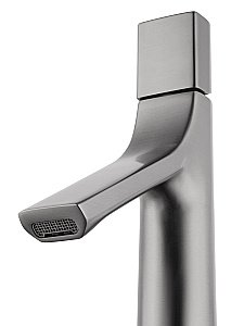 Смеситель для раковины высокий WONZON & WOGHAND The ONE, Темный графит (WW-H1011-BGG) купить в интернет-магазине сантехники Sanbest