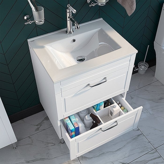 Тумба с раковиной Iddis Oxford OXF60W0i95K 60 для ванной в интернет-магазине Sanbest