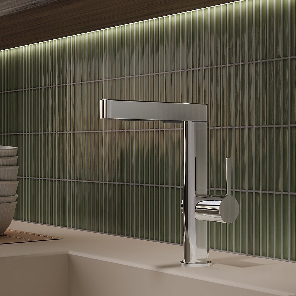 Смеситель для кухни Vincea VKF-22CH хром купить в интернет-магазине сантехники Sanbest