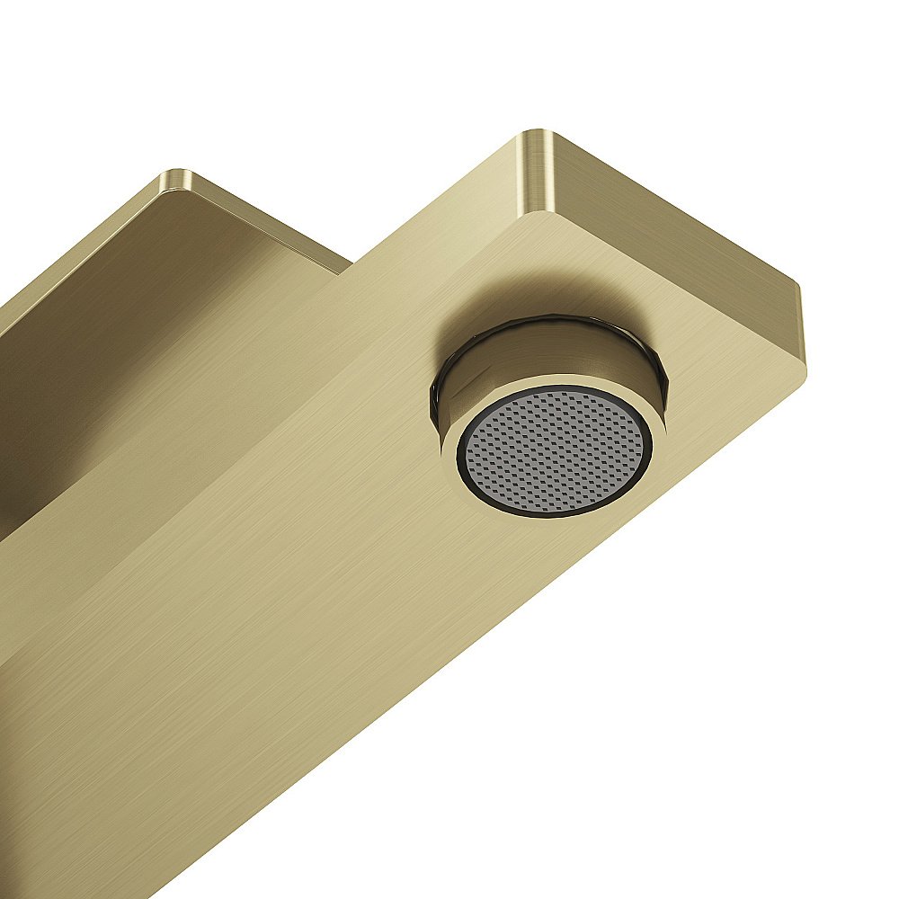 Смеситель для раковины Grossman Classic 510.K35.04.320 золото сатиновый купить в интернет-магазине сантехники Sanbest