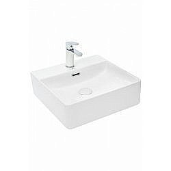 Раковина накладная WeltWasser WW ELBACH 2177 MW 42 белая матовая купить в интернет-магазине Sanbest