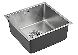 Мойка кухонная Paulmark Lassan PM904444-BS Хром купить в интернет-магазине сантехники Sanbest