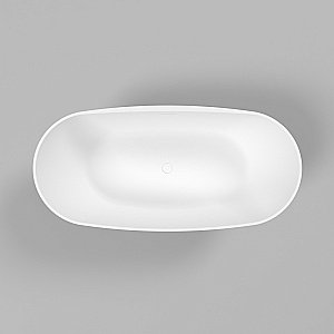 Ванна из искусственного камня WhiteCross Onyx X 160x75 белый матовый купить в интернет-магазине Sanbest