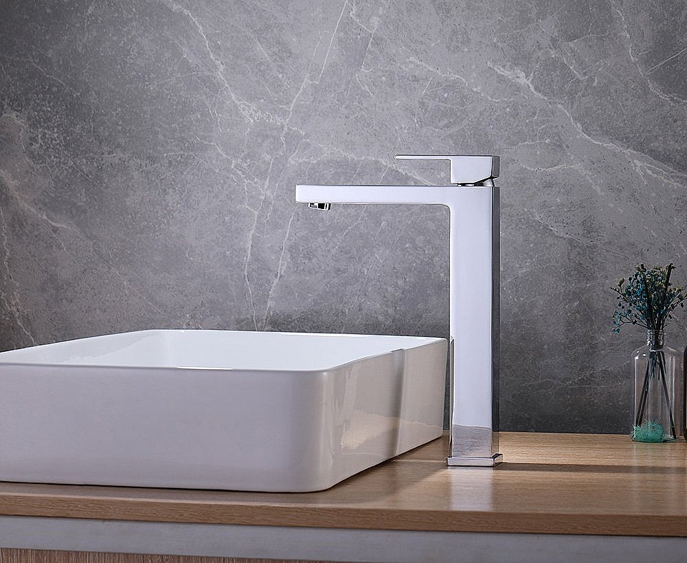 Смеситель для раковины ABBER Daheim AF8211 хром купить в интернет-магазине сантехники Sanbest