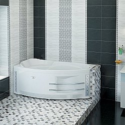 Акриловая ванна Vannesa София левая купить в интернет-магазине сантехники Sanbest