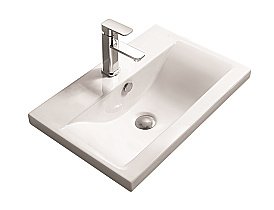 Раковина SantiLine 71 SL-2101 (70) белая купить в интернет-магазине Sanbest