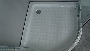 Душевой уголок TIMO TL-9001 90x90 стекло прозрачное с рисунком купить в интернет-магазине Sanbest