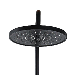 Душевая система Azario ARIZONA AZ-20BR черная матовая купить в интернет-магазине сантехники Sanbest