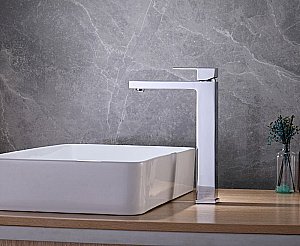 Смеситель для раковины ABBER Daheim AF8211 хром купить в интернет-магазине сантехники Sanbest