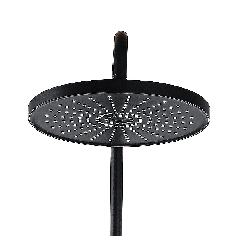 Душевая система Azario ARIZONA AZ-20BR черная матовая купить в интернет-магазине сантехники Sanbest